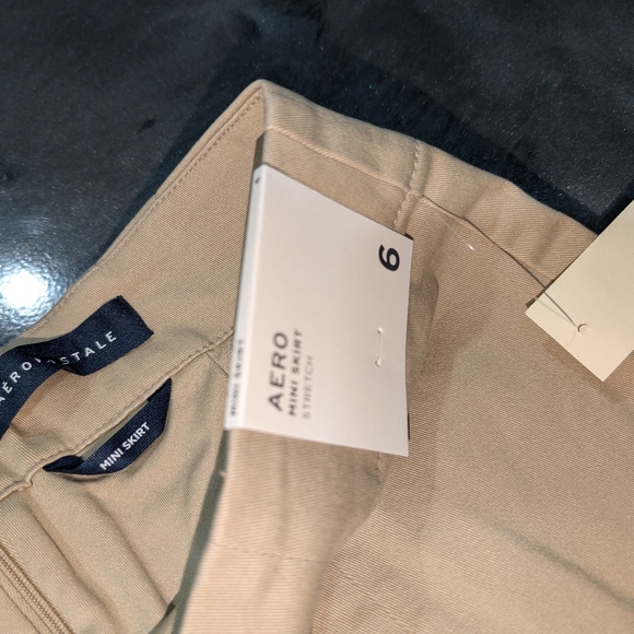 Aeropostale Mini skirt size 6 khaki - Picture 5 of 5